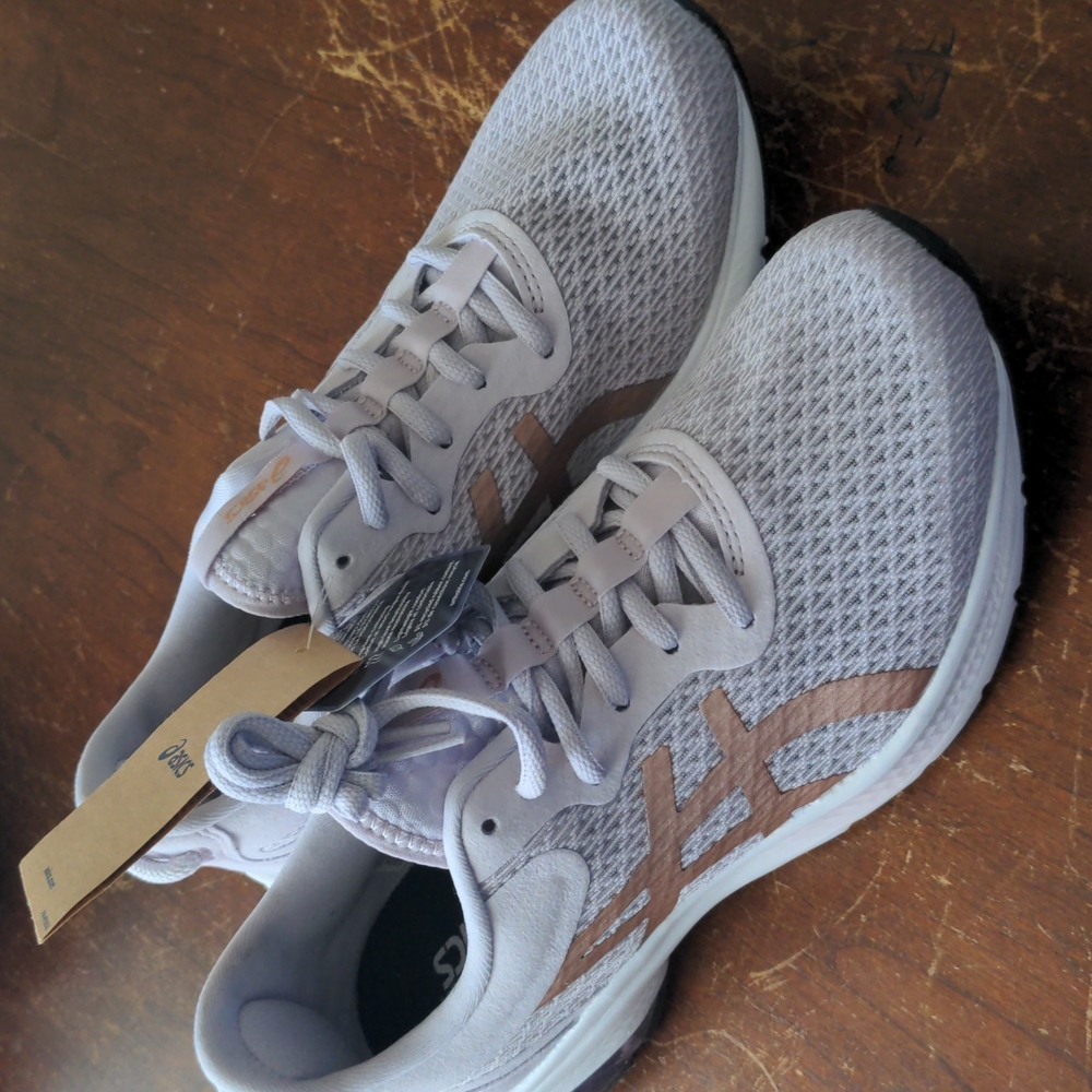ASICS 9 Gel-Kumo Lyte 2 Violet Rose Gold Running Cross training Size 8